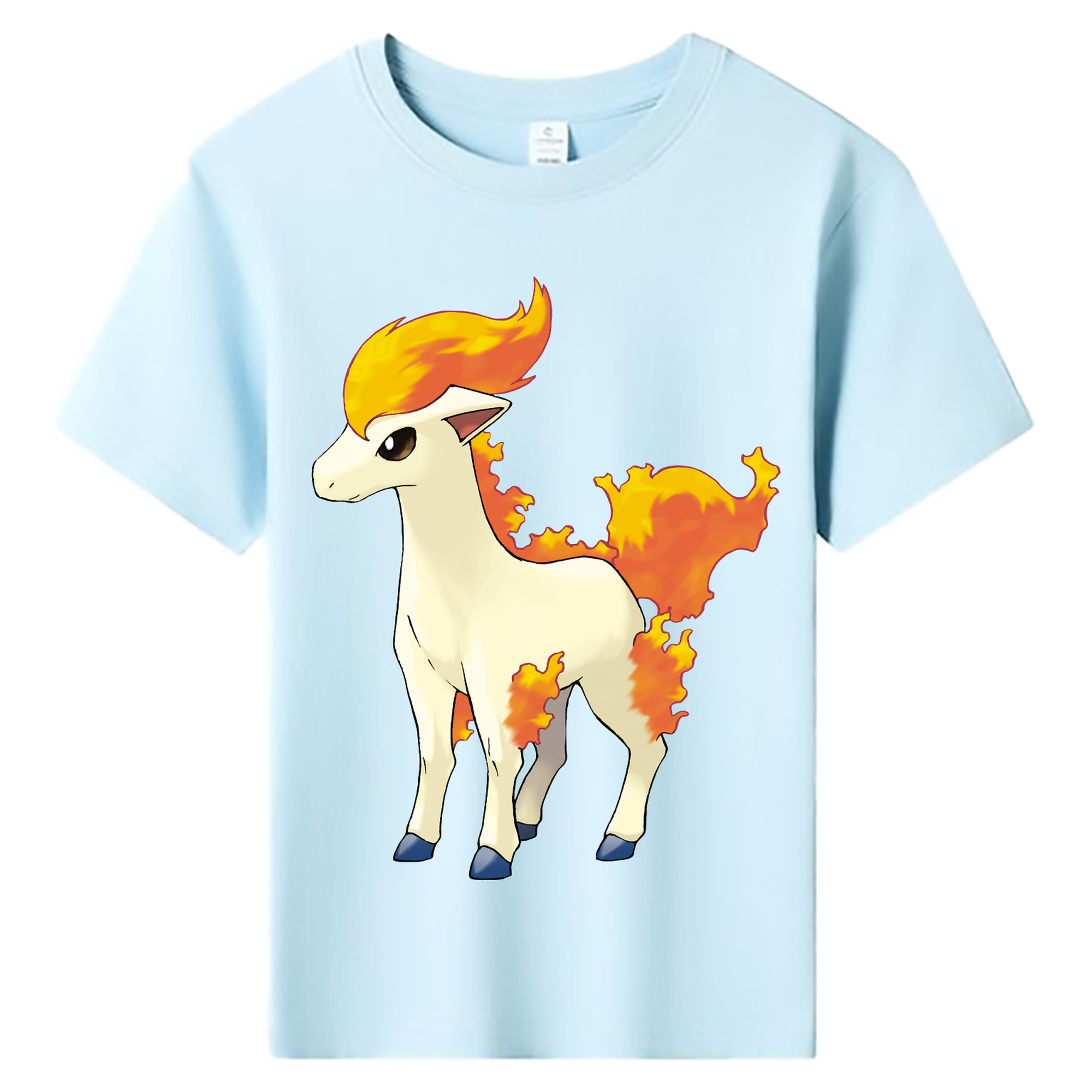 （画像用） ポケットモンスター Pokémon 綿100％キッズTシャツ（フロントプリント）